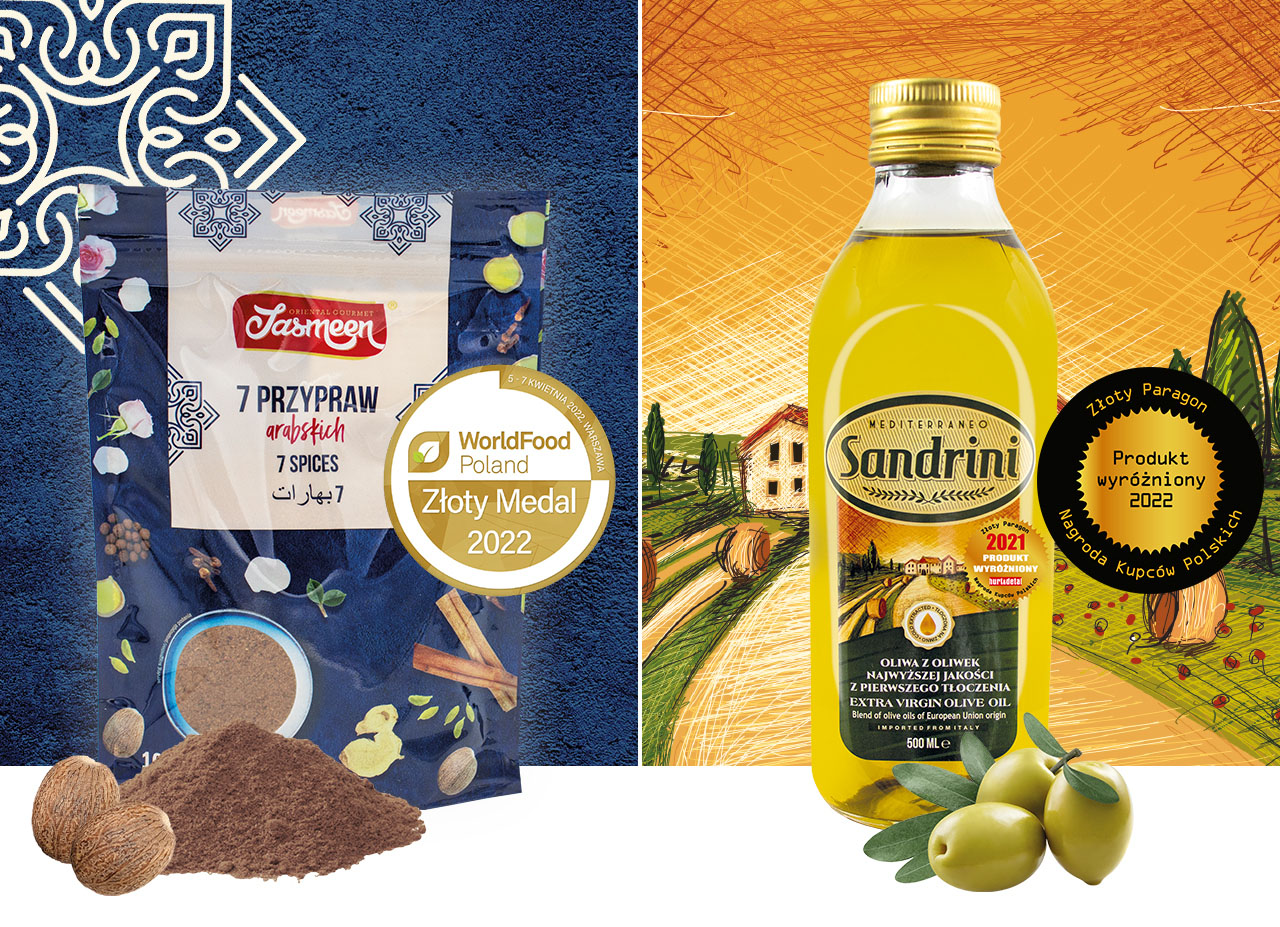 Nasze produkty nagrodzone prestiżowymi wyróżnieniami! 