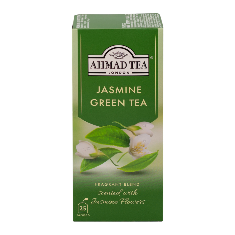 AHMAD TEA LONDON JASMINE GREEN TEA (25 tea bags)