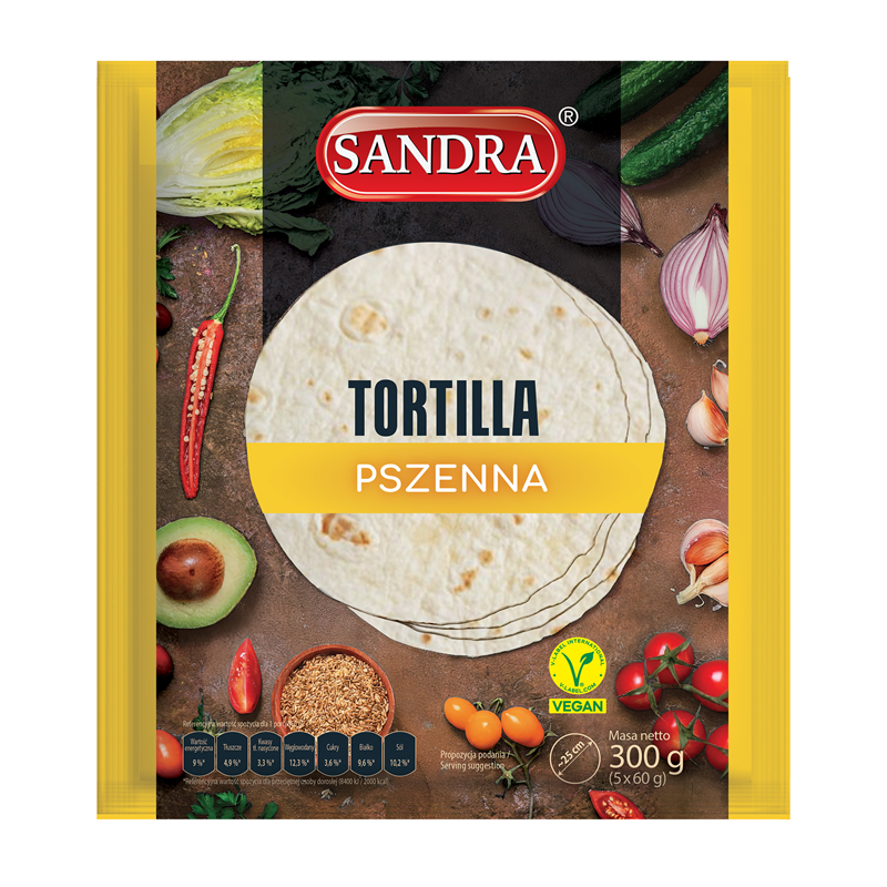 TORTILLA PSZENNA 5×60 G