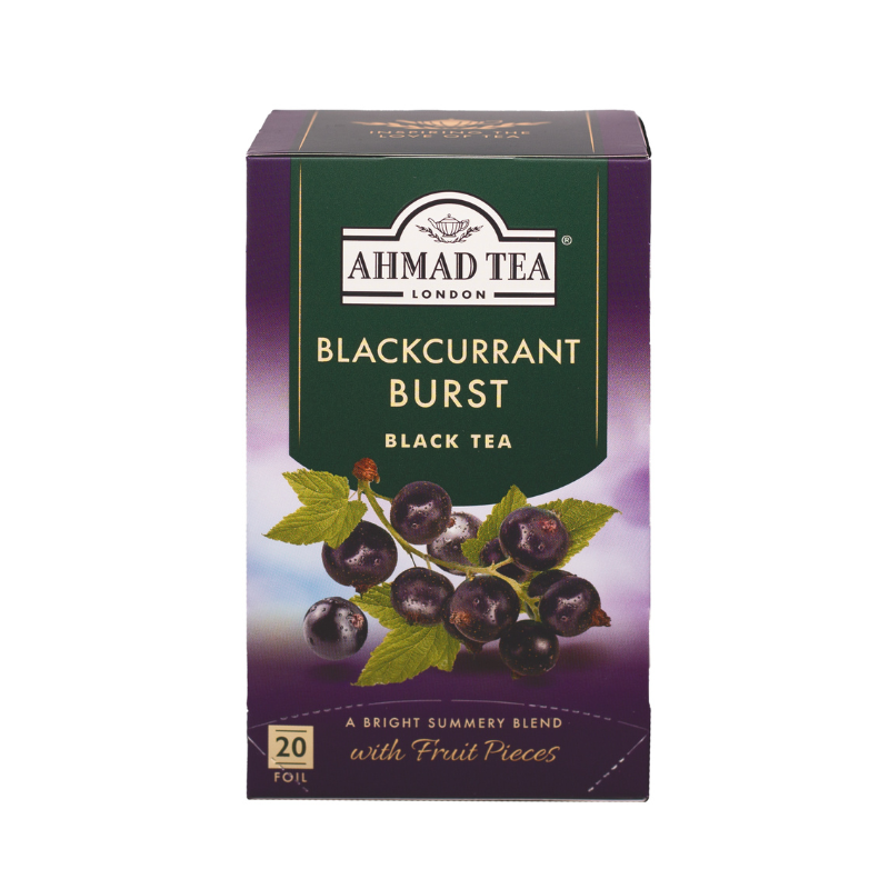 AHMAD TEA LONDON BLACKCURRANT BURST (20 torebek)