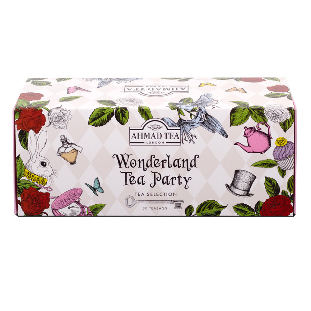 WONDERLAND TEA PARTY SELECTION AHMAD TEA 30TBX2G